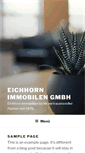 Mobile Screenshot of eichhorn-immobilien.net